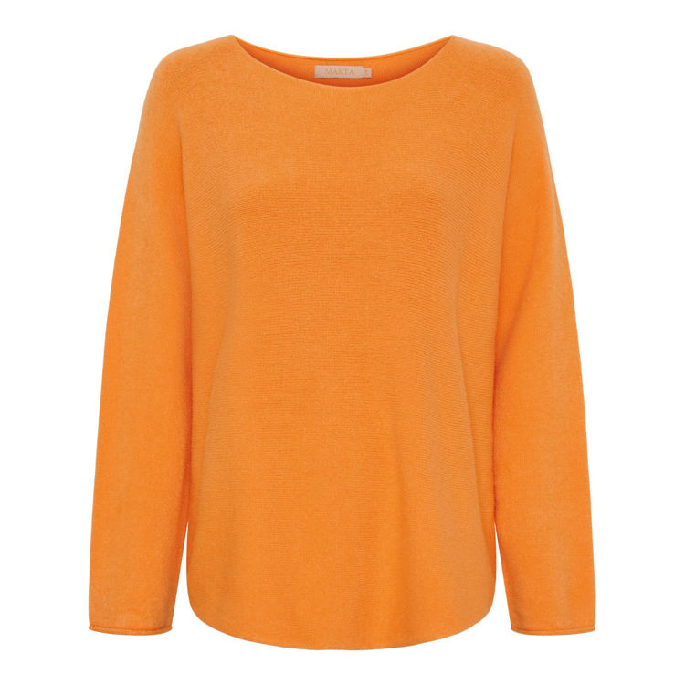 Mdcdagmar strik bluse - Orange