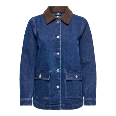 Onlfrankie jakke - Dark blue denim