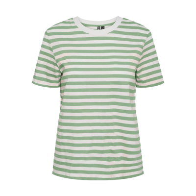 Pcria t-shirt - Quiet green/cloud dancer