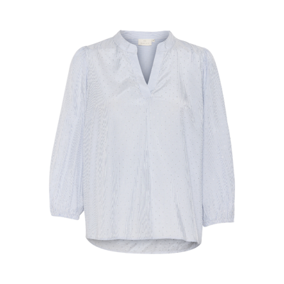 Kamilena bluse - Blue/white stripe