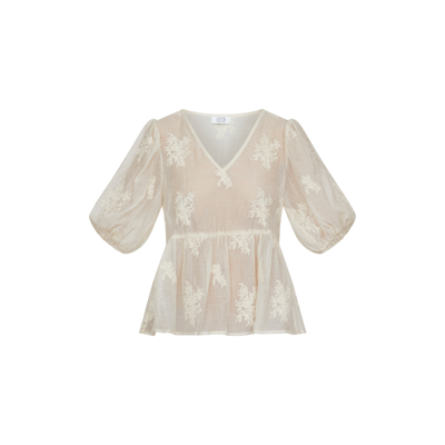 Love1177 bluse - Cream