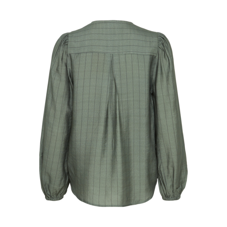 Frariana bluse - Laurel wreath AOP