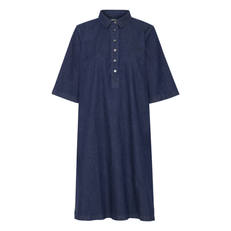 Frchicago kjole - Raw blue denim