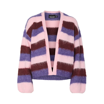 Pcficca strik cardigan - Pink-a-boo