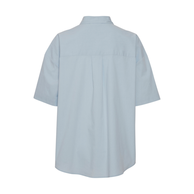 Frzashirt kortærmet skjorte - Cashmere blue