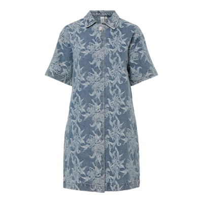 Yasflamera kjole - Light blue denim