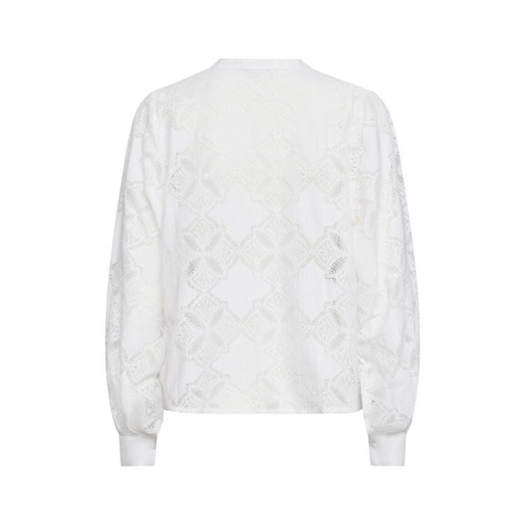 Love1307 lace bluse - Cream lace