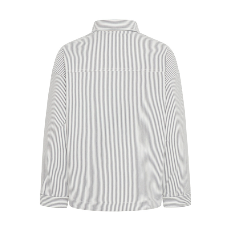 Frena jakke - Birch w. navy blazer stripes