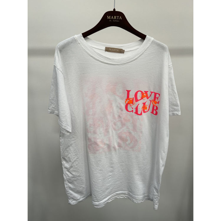 Mdcinge t-shirt - White/pink fluo