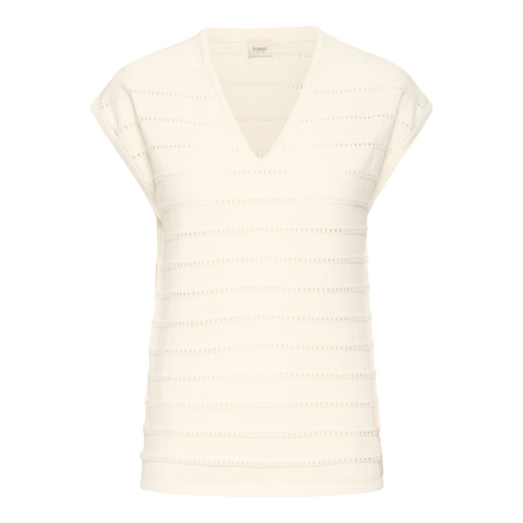 Frsinja top - Whisper white