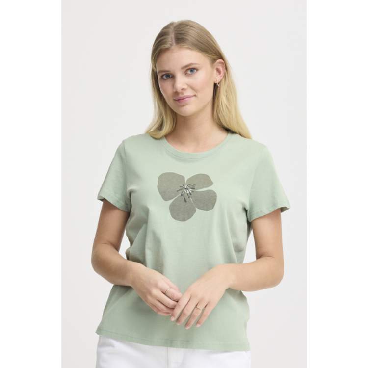 Frmayra t-shirt - Iceberg green mix
