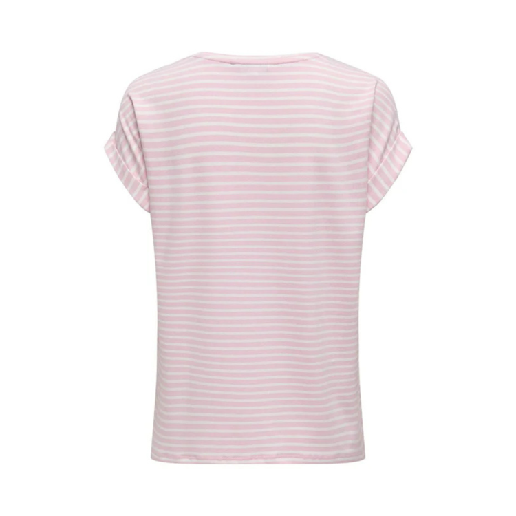 Onlmoster t-shirt - Pink lady/cloud dancer