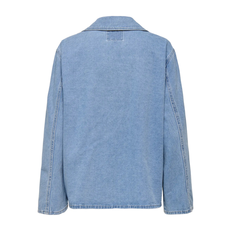 Onlthilda jakke - Light blue denim