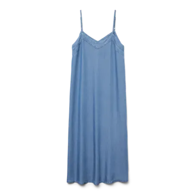 Vmbree kjole - Medium blue denim