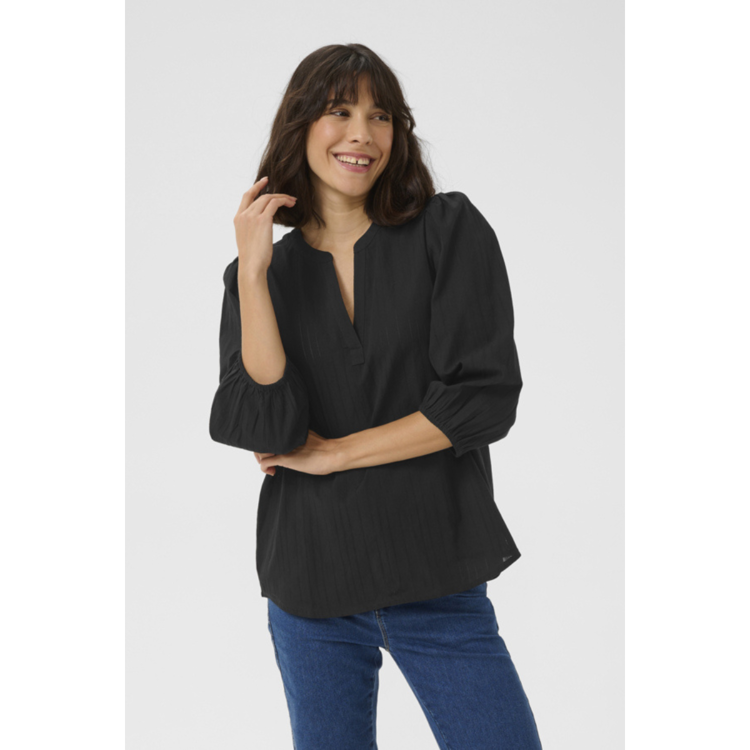 Kajollia bluse - Black deep