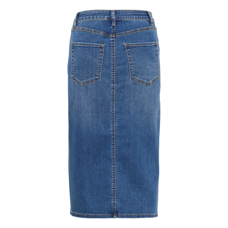 Kasinem nederdel - Medium blue denim
