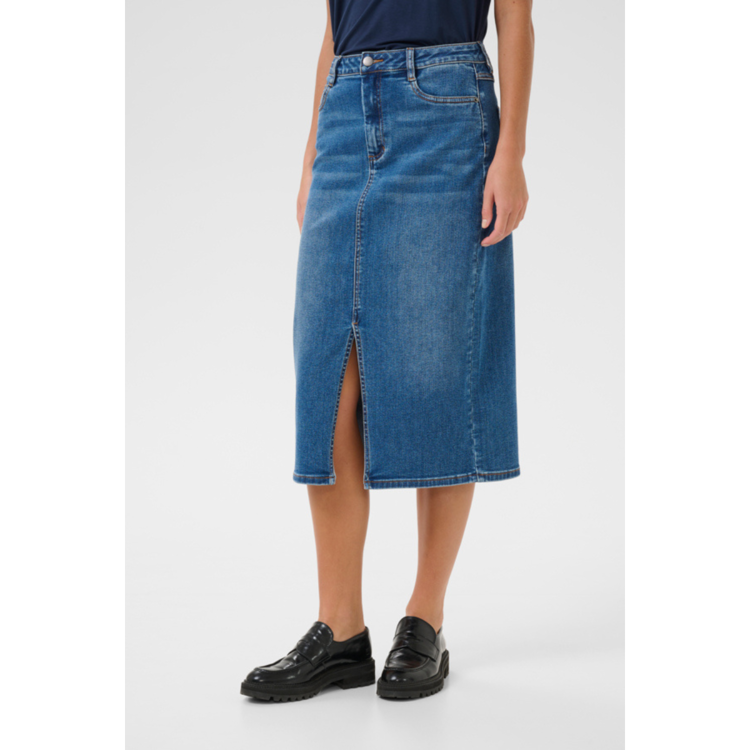 Kasinem nederdel - Medium blue denim