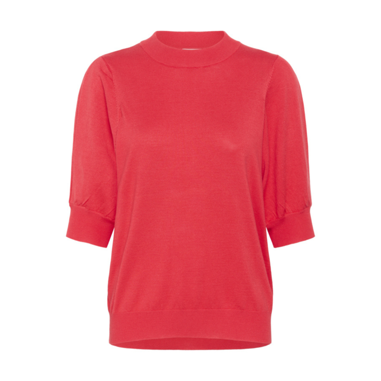 Kalone strikbluse - Hibiscus