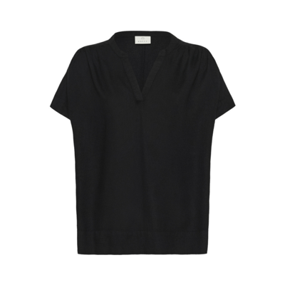 Kamilia bluse - Black deep