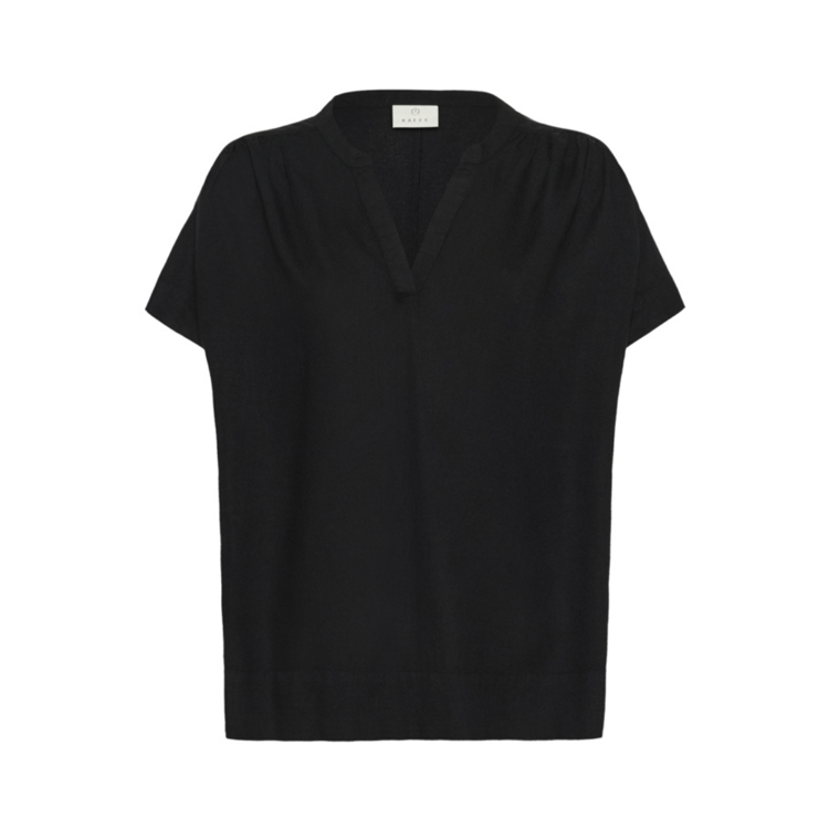 Kamilia bluse - Black deep