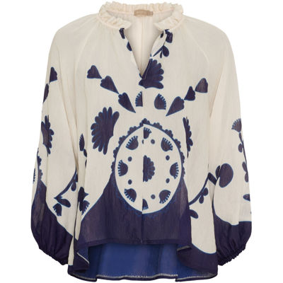 Mdcclary bluse - Blue