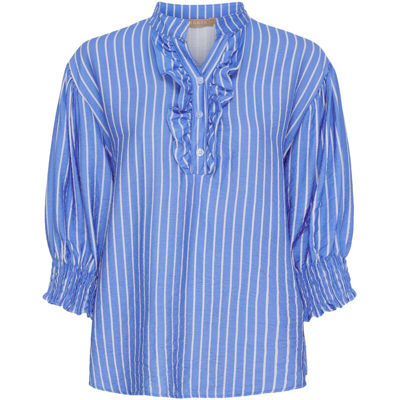 Mdccharlie skjorte - Blue stripes