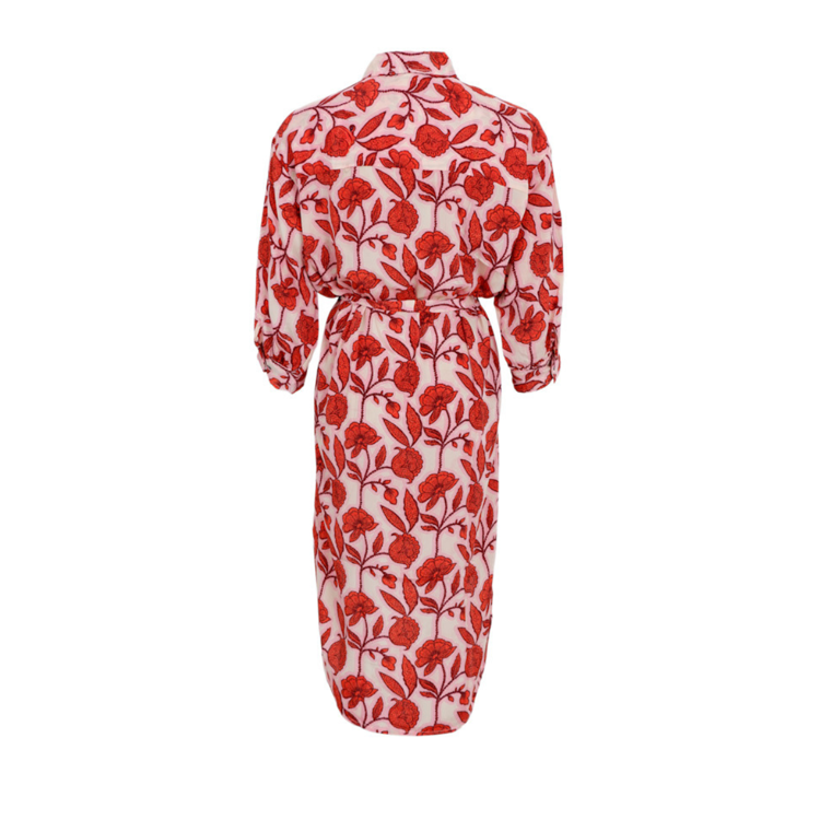 Bcluna skjorte kjole - Urban red
