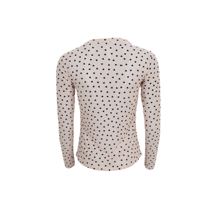 Bcisole mesh bluse - Nude heart