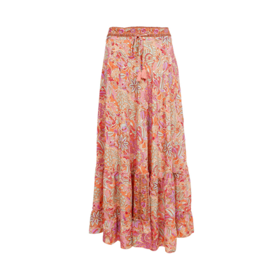 Bcluna frill nederdel - Pacifique orange