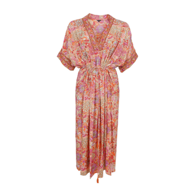 Bcluna kaftan kjole - Pacifique orange