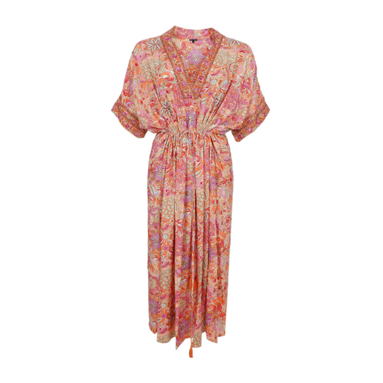 Bcluna kaftan kjole - Pacifique orange