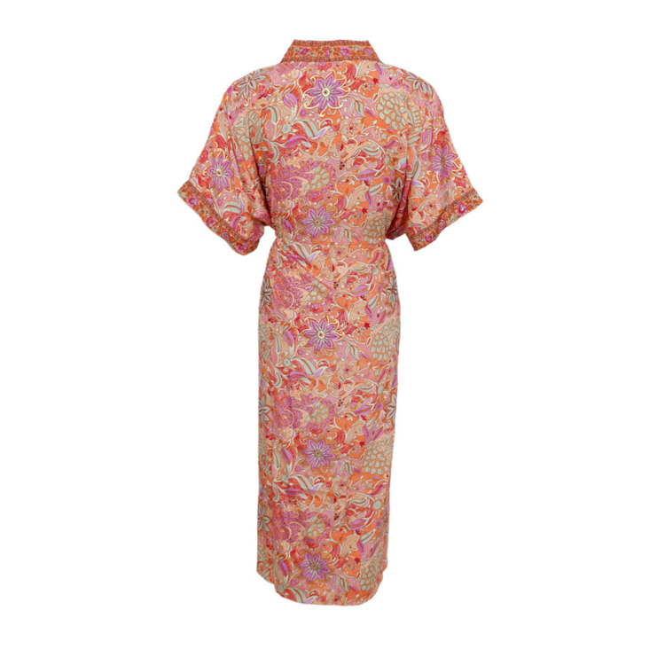 Bcluna kaftan kjole - Pacifique orange