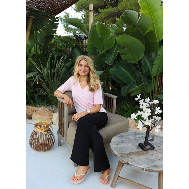 Ulla t-shirt - Light rose