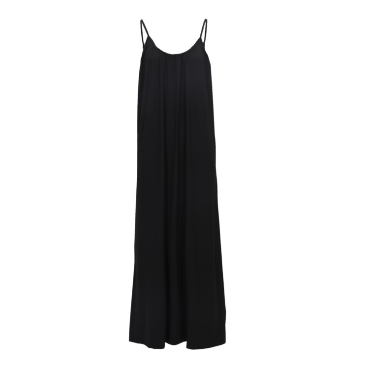 Alma strop kjole - Black