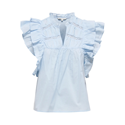 Onlsunny top - Cashmere blue