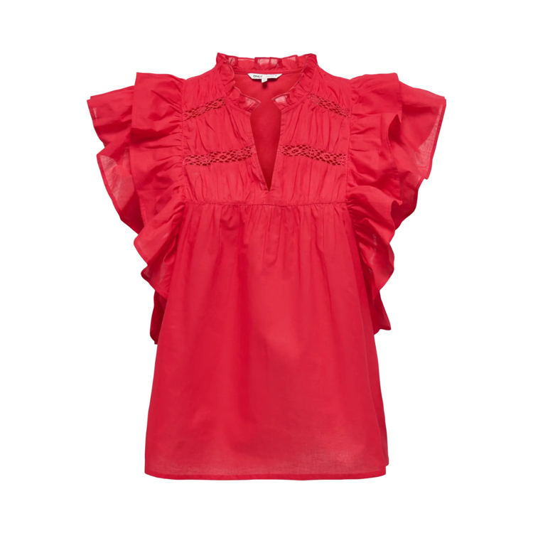 Onlsunny top - High risk red