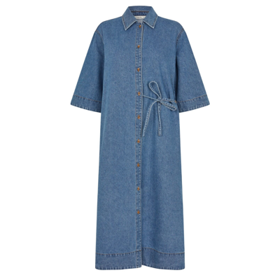 Albaly kjole - Mid vintage blue