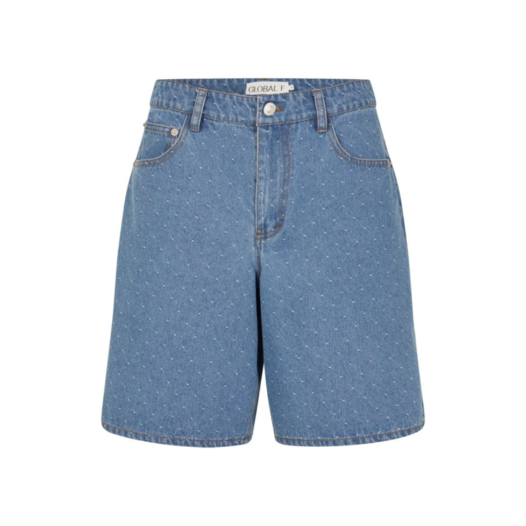 Talina shorts - Midt blue dot