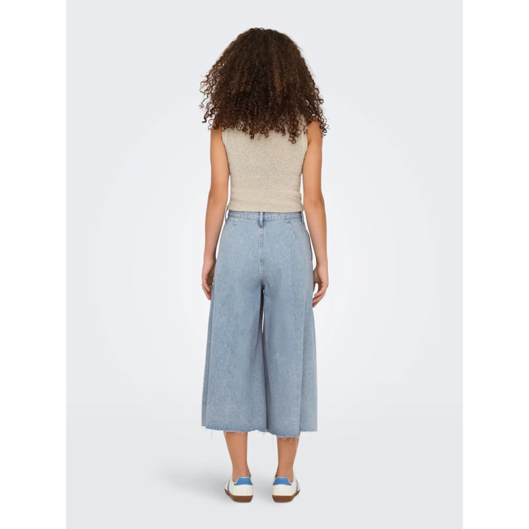 Onlla brea shorts - Light blue denim