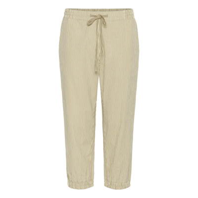 Kanaya capri buks - Chincilla/white stripe