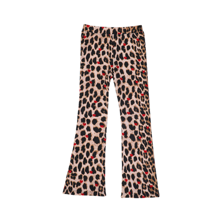 Alma flared buks kids - Lux leo red heart