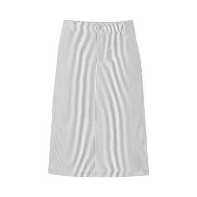Frena nederdel - Birch w. navy blazer
