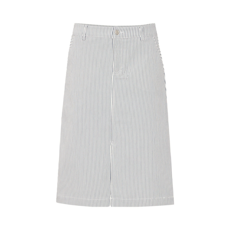 Frena nederdel - Birch w. navy blazer