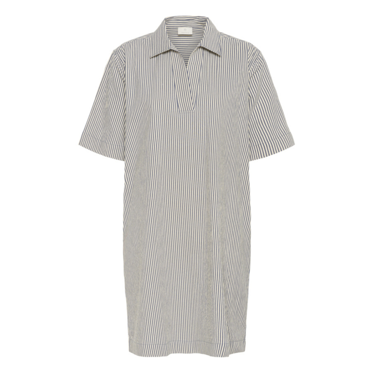 Kanaya kjole - Midnight/white stripe