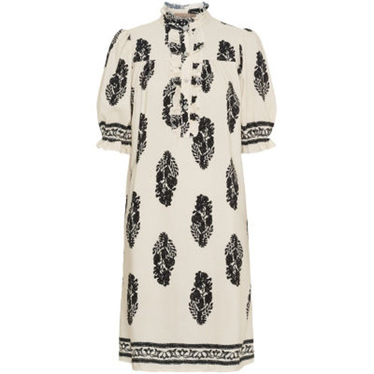 Mdcnaomi kjole - Beige/black