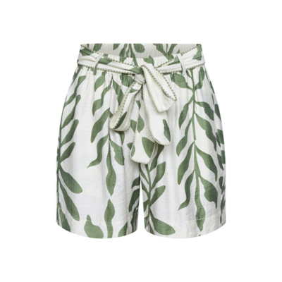 Ella shorts - Cream/khaki