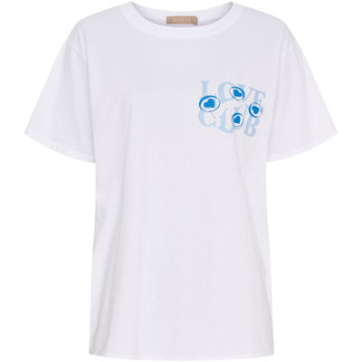 Mdcinge t-shirt - White/azzuro