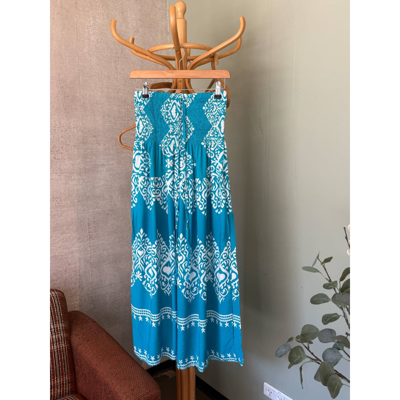 Freya nederdel - Turquoise