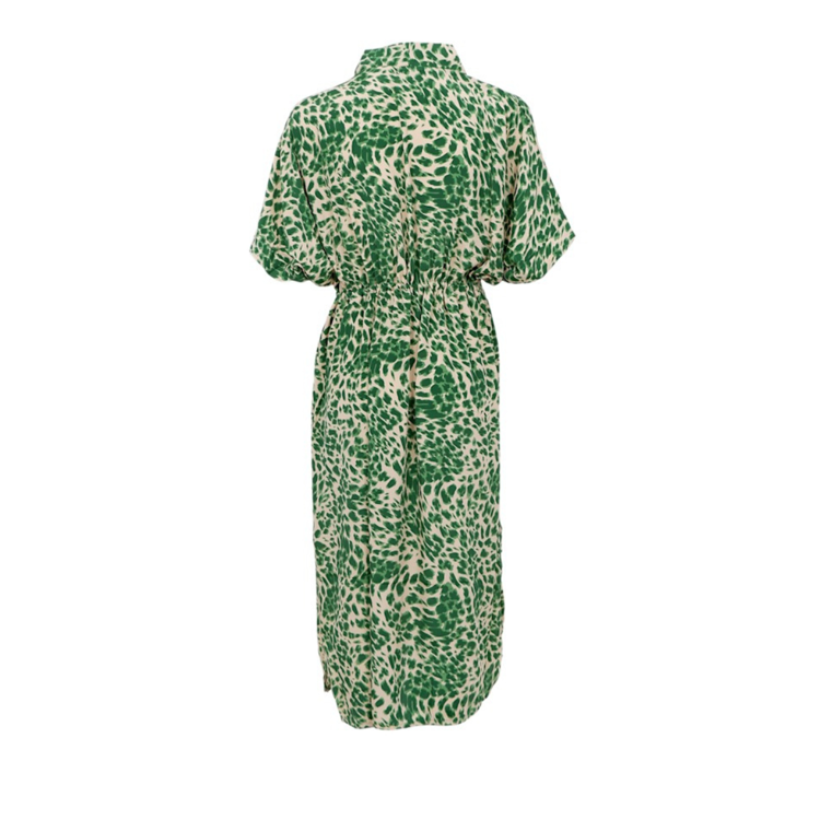 Bcluna kaftan kjole - Green leo