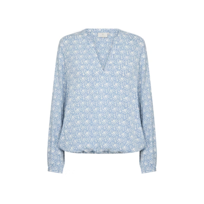 Kaditte bluse - Blue/moonstruck